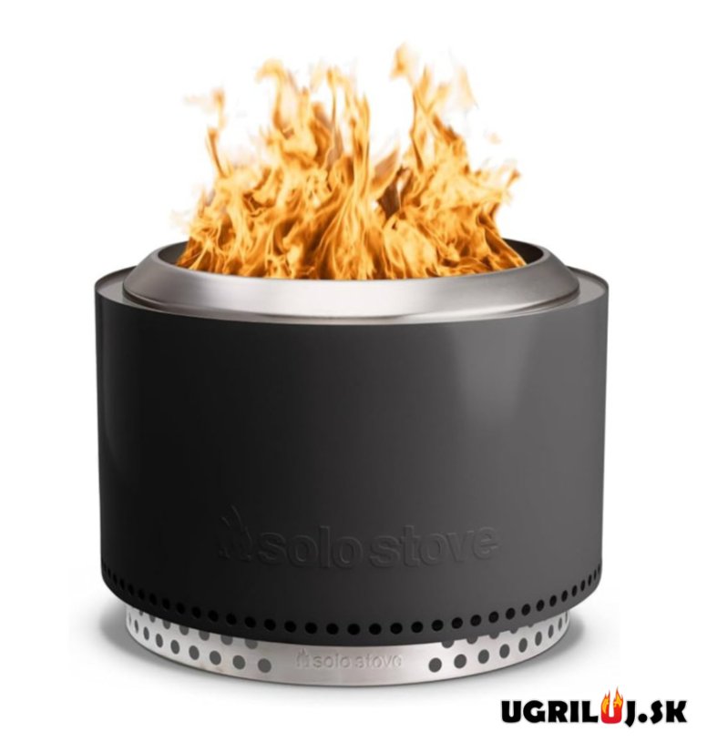 Ohnisko SOLO STOVE - YUKON 2.0 - Nerez, Čierna