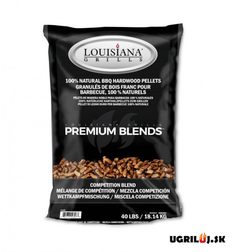 Drevené pelety Louisiana - zmes Premium, 18kg
