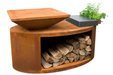 Grilovacie ohnisko Artiss, Advanced G3, Corten