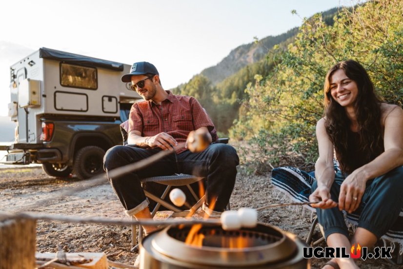 Ohnisko SOLO STOVE - RANGER 2.0 - Nerez, Strieborná