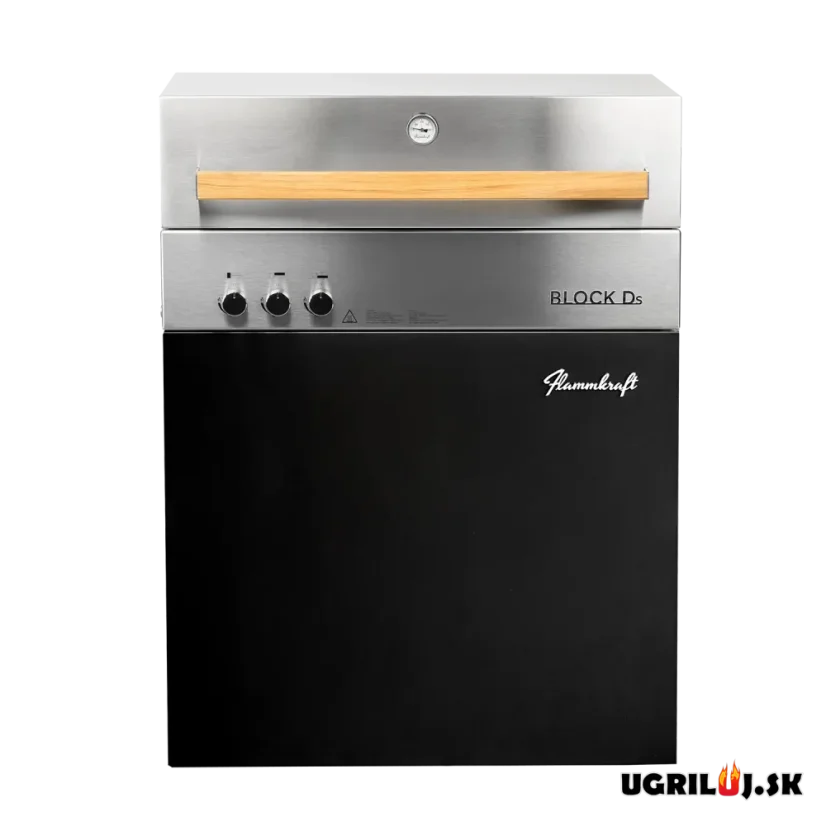 Plynový IR gril Flammkraft - BLOCK Ds (GEN.5), Ivory black