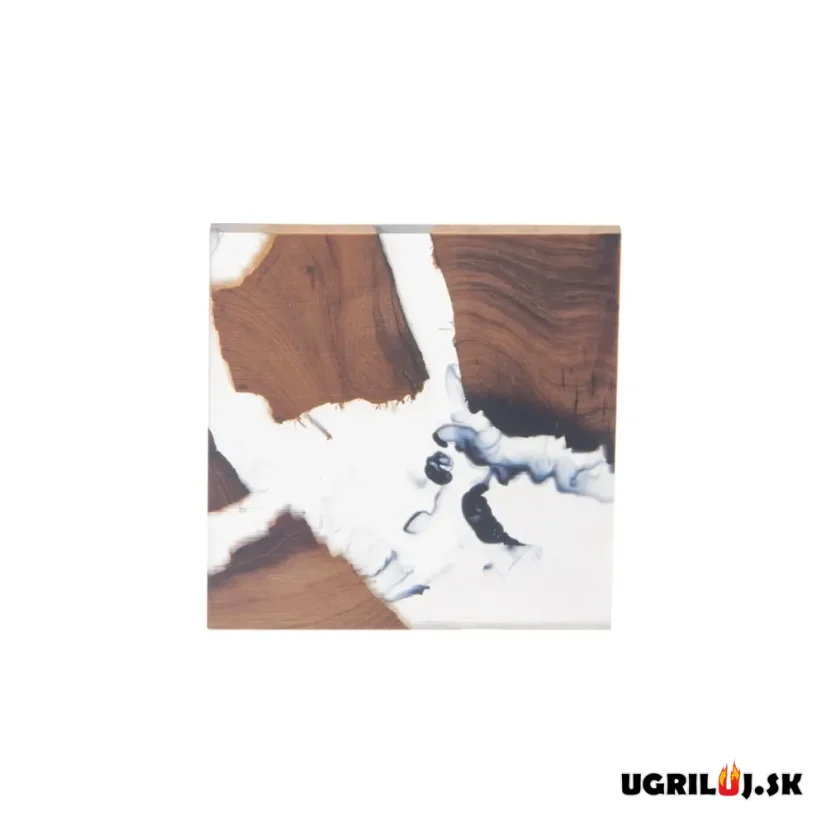 Podtácka, akácia resin, 8x8cm