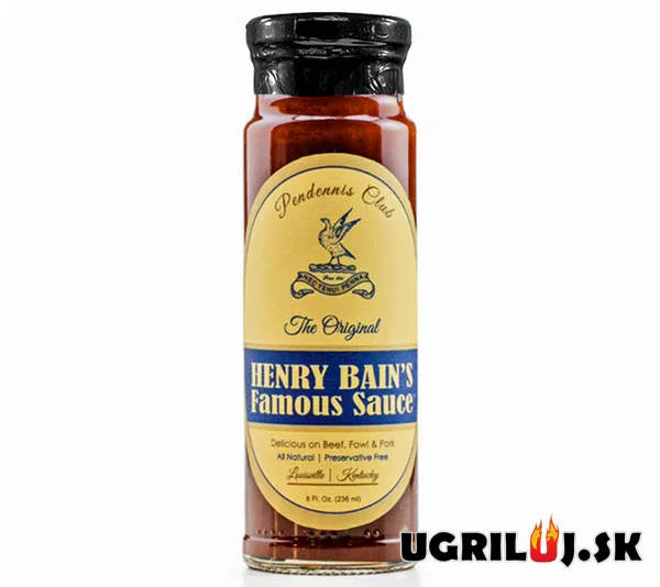 BBQ omáčka na grilovanie - Henry Bain's - Famous Sauce, 236ml