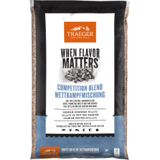 Dřevěné pelety Traeger - Competition blend (Soutěžní směs), 9kg