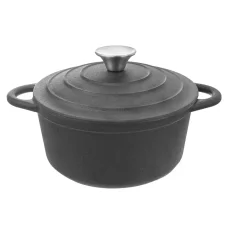 Litinový hrnec s poklicí, 2.7L