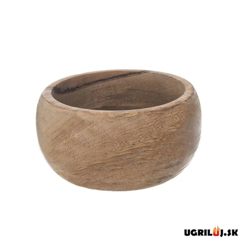 Drevená miska z mangového dreva, 14cm