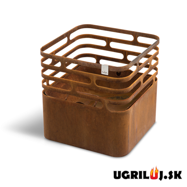 Ohnisko Höfats CUBE, rusty