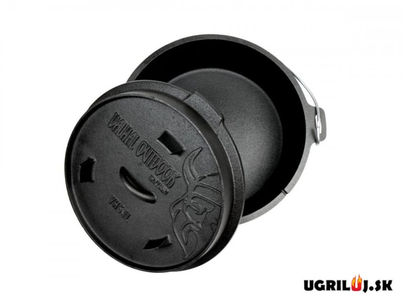 Liatinový hrniec Valhal Outdoor - VH6.1L, 6.1L