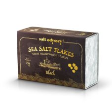 Grécka sůl Salt Odyssey, černá, (vločky), 75g