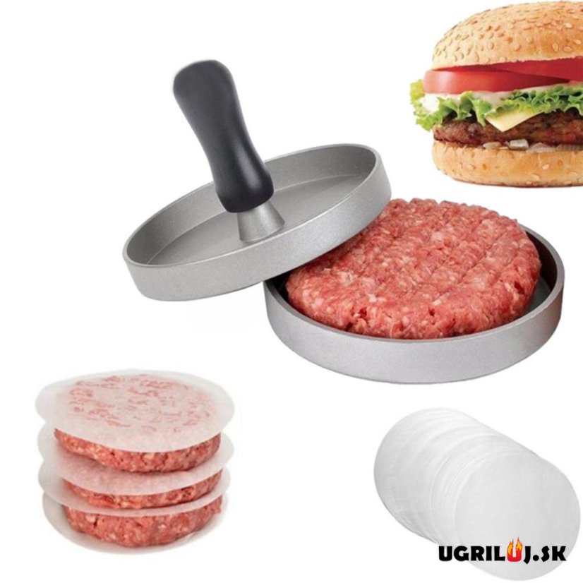 Forma/lis na hamburger, hliník