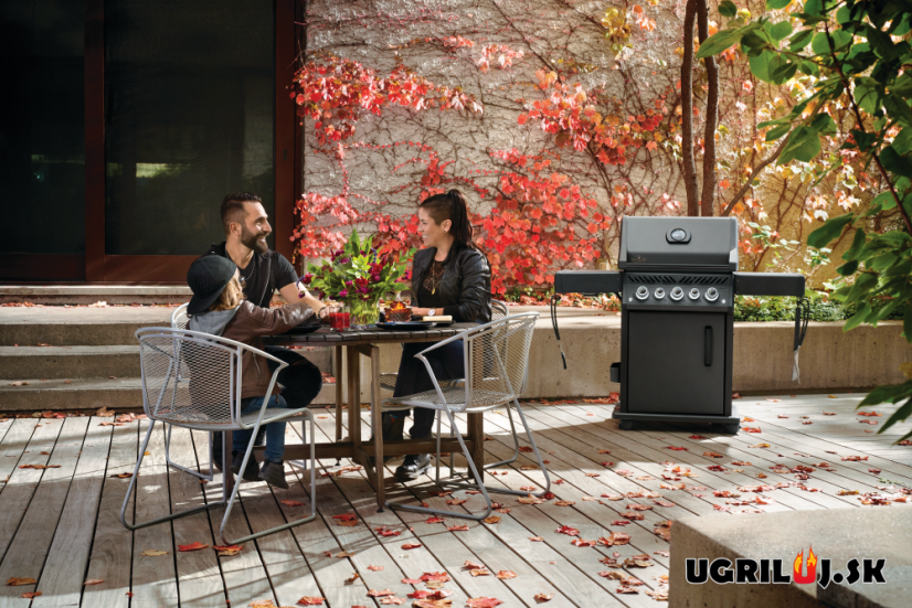 Plynový gril Napoleon - Rogue SE 425 PHANTOM RSIB, Matte Black (+Rotiseria)