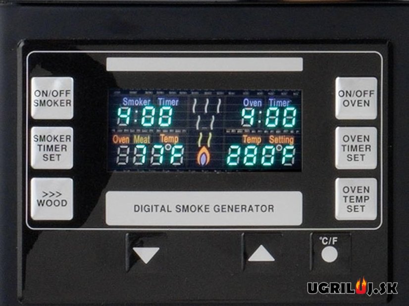 Udiareň Bradley Smoker 6, BTDS108, Digital