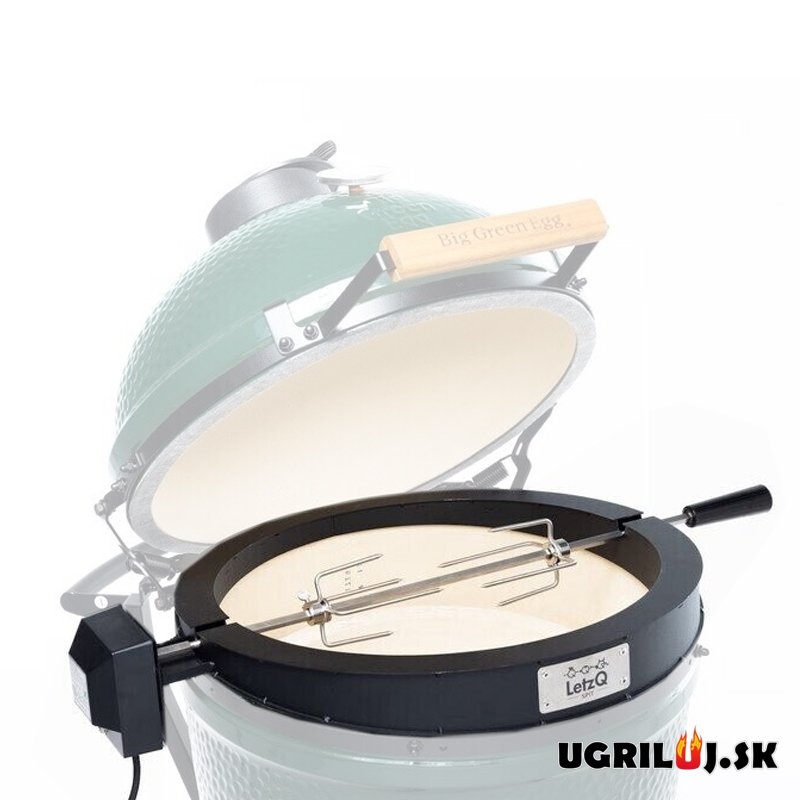 Otočný ražeň/rotiséria pre gril Big Green Egg - XLarge (XL)
