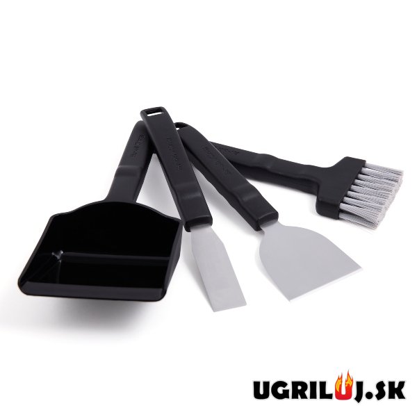 Čisticí sada Broil King - lopatka, kartáč, 2x špachtle, 4 ks