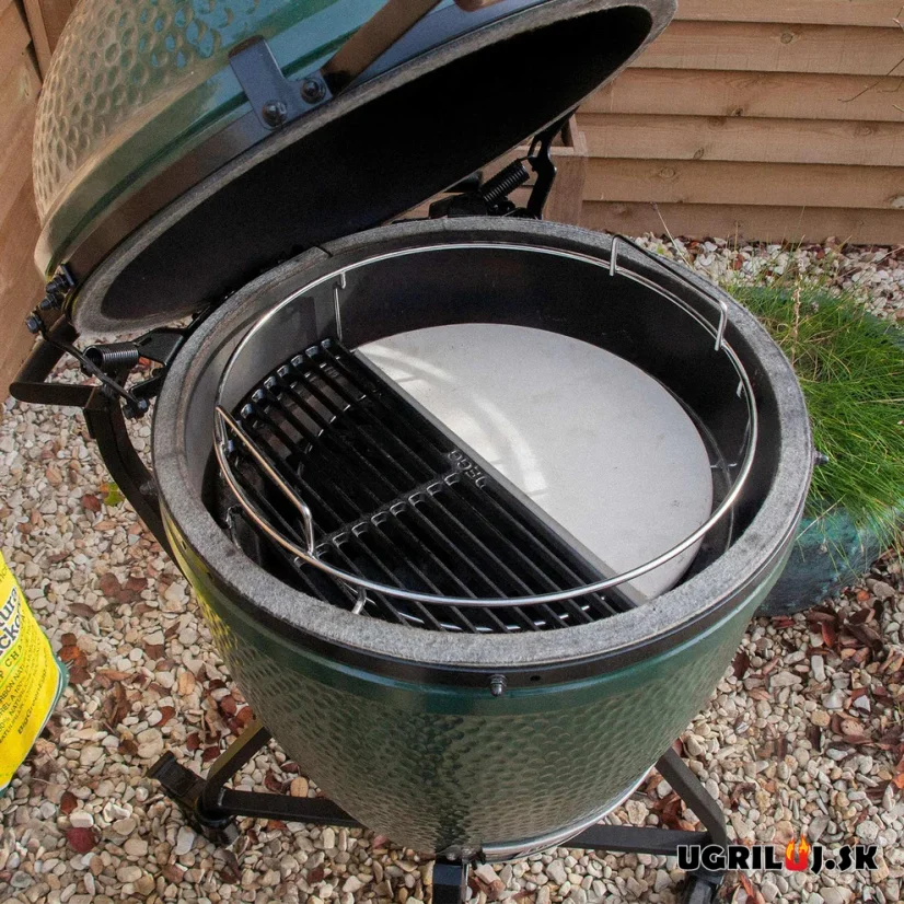 Polkruhový liatinový rošt pre gril Big Green Egg - Medium (M)