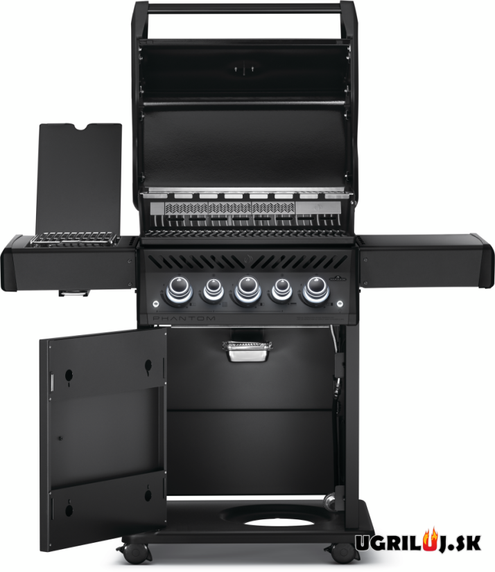 Plynový gril Napoleon - Rogue SE 425 PHANTOM RSIB, Matte Black (+Rotisserie)