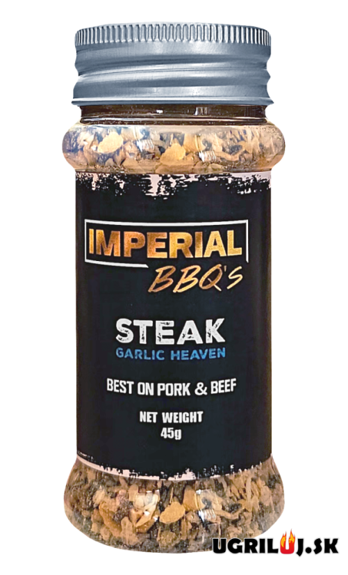 Grilovací koření IMPERIAL BBQ's, Steak Garlic Heaven, 45g