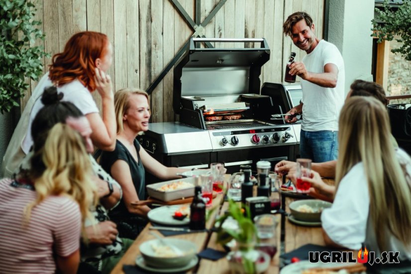 Plynový gril Enders - UNIQ Pro 3, IKO Kitchen Cruster