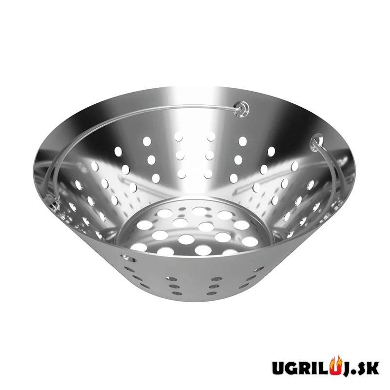 Nerezový ohniskový kôš pre gril Big Green Egg - Medium (M)
