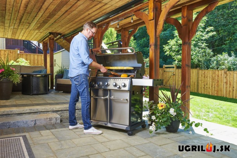 Plynový gril Broil King - Baron S 590 IR (+Rotiséria)