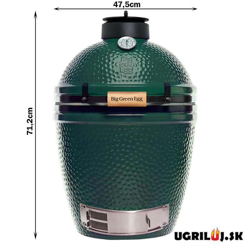 Keramický gril na drevené uhlie Big Green Egg - Medium (M)
