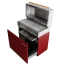 Plynový IR gril Flammkraft - BLOCK D (GEN.5), Ruby
