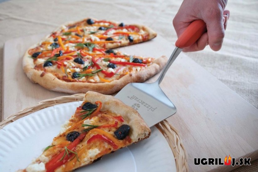 Servírovací set na pizzu - kolečko a trojuholníková lopatka Pizzacraft