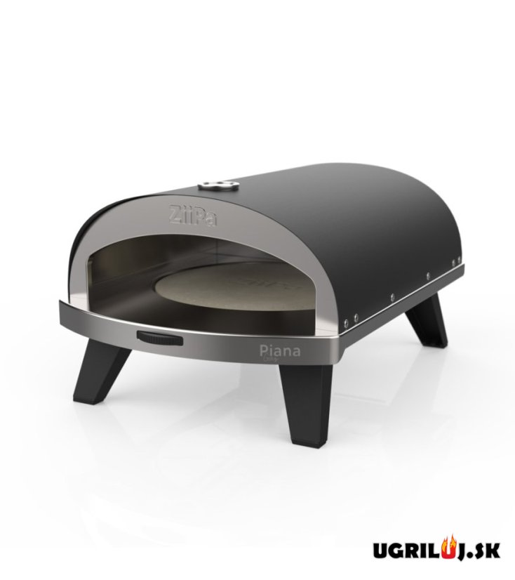 Pizza pec ZiiPa na plyn černá, 31cm