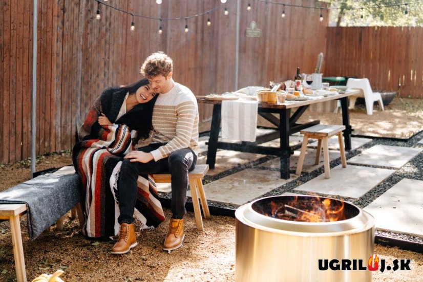 Ohnisko SOLO STOVE - YUKON 2.0 - Nerez, Čierna