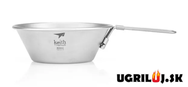 Titanová miska/panvička Keith Titanium - Keith Bowl, 300ml