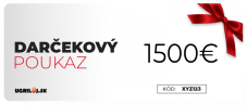 Darčekový poukaz v hodnote 1500€