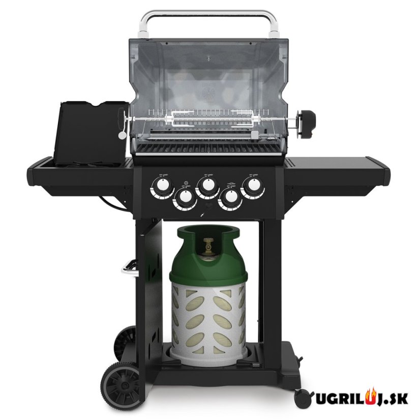Plynový gril Broil King - Royal 390 Shadow (+Rotiséria)
