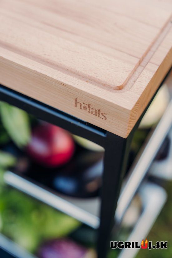 Vonkajšia kuchyňa Höfats "FIRE KITCHEN", s ohniskom Bowl 57 + platňa + hviezdicový stojan