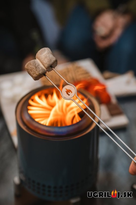 Ohniště SOLO STOVE - MESA XL - Nerez, modrá