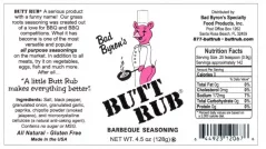 Grilovacie korenie Bad Byron´s - Butt Rub, 128 g