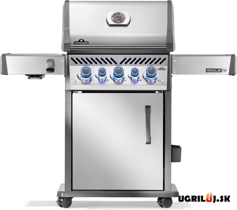 Plynový gril Napoleon - Rogue 425 PRO-S, Nerez (+Rotiseria)