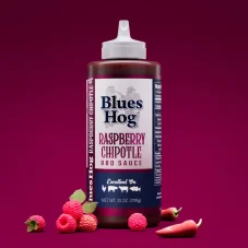 BBQ omáčka na grilovanie - Blues Hog - Raspberry Chipotle BBQ Sauce, 709g