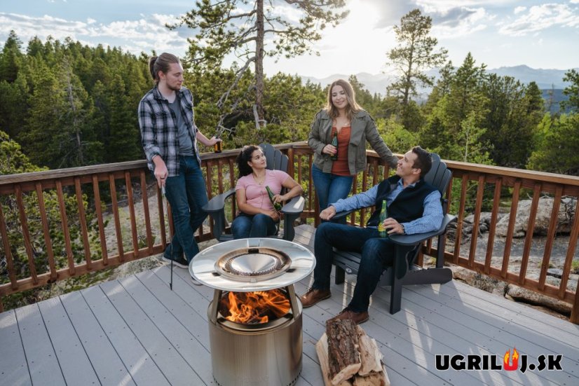 Ohnisko SOLO STOVE - Bonfire 2.0 - Nerez, Čierna
