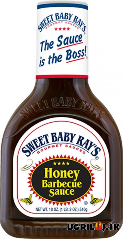 BBQ omáčka na grilování - Sweet Baby Ray`s - Honey BBQ Sauce, 510g