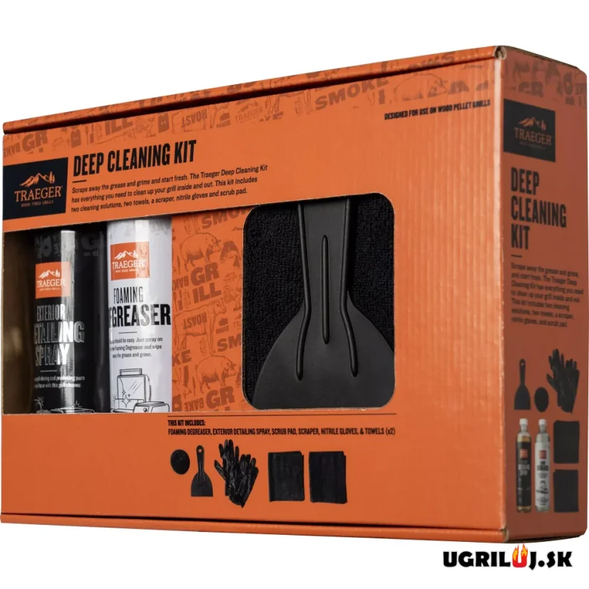Čisticí sada grilů Traeger - Deep Cleaning Kit, 6v1