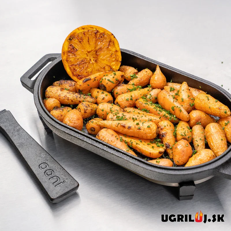 Liatinová panvica Ooni Sizzler, 31x16cm