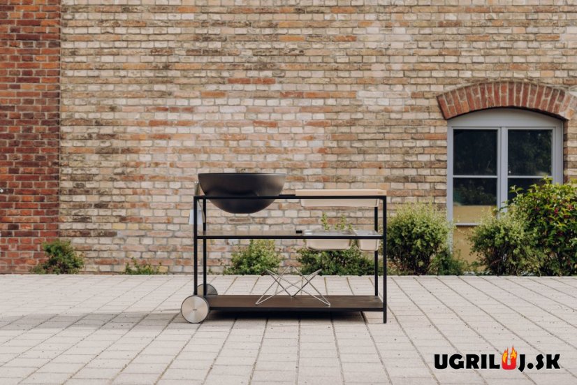 Vonkajšia kuchyňa Höfats "FIRE KITCHEN", s ohniskom Bowl 57 + platňa + hviezdicový stojan