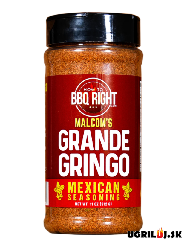 Grilovacie korenie How to BBQ Right Malcom's Grande Gringo Mexican, 312g