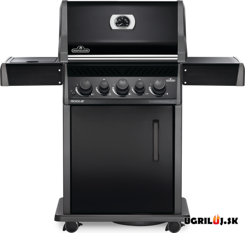 Plynový gril Napoleon - Rogue 425 RSB, Black (+Rotisserie)