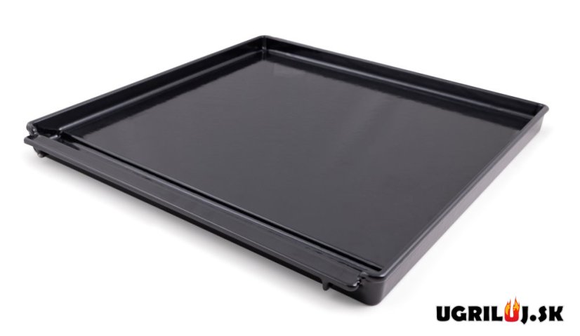 Liatinová grilovacia platňa oboustranná, smalt, tál Broil King - (Crown Series, Baron Series)