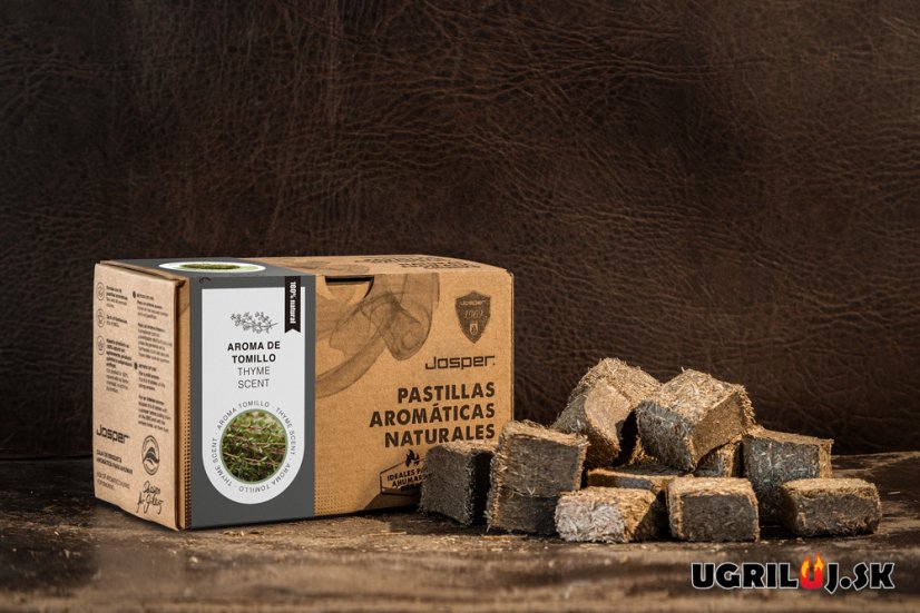 Aromatické brikety do grilu, Josper, Tymián, 48ks