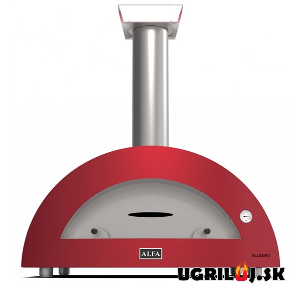 Pizza pec ALFA FORNI - Moderno 5, Červená