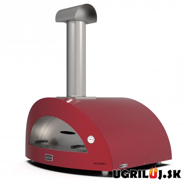 Pizza pec ALFA FORNI - Moderno 5, Červená