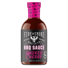 BBQ omáčka na grilovanie - Fire&Smoke - Smoked Cherry BBQ Sauce, 567g