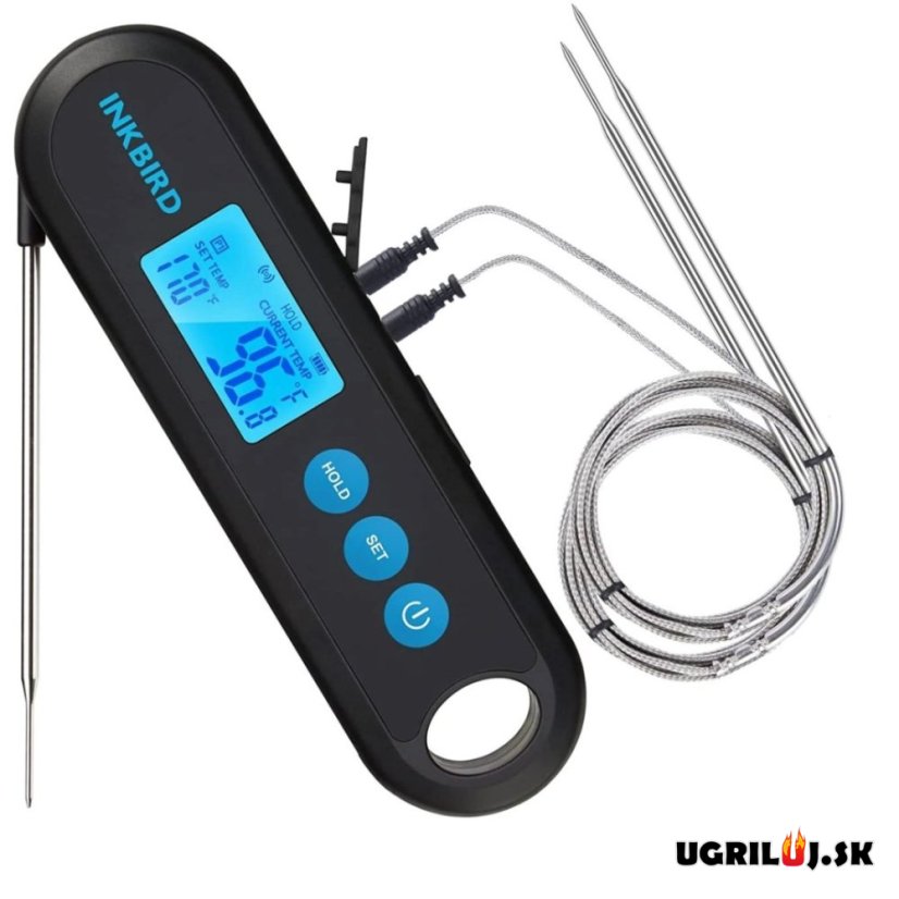 Vpichový teplomer Inkbird - IHT-2PB, s dvomi sondami